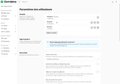 Interface admin Ubikly — paramètres de la gestion des membres