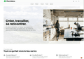 Interface utilisateur Ubikly — page d'accueil