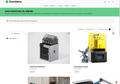 Interface utilisateur Ubikly — liste des machines